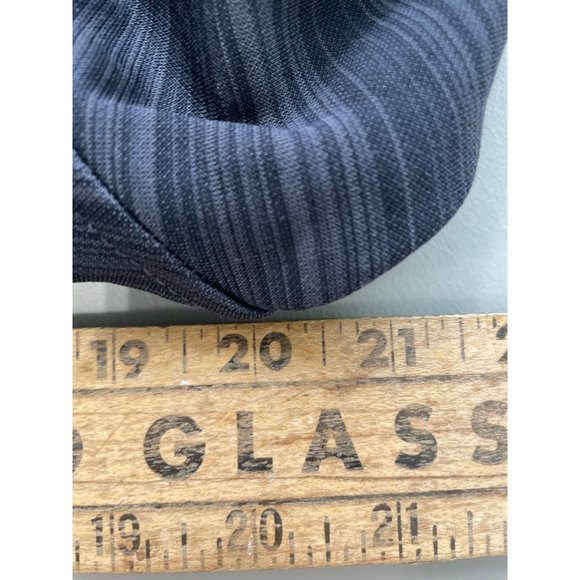 J. America Bull Steer Roping Head Pullover Hoodie Womens S Stripe Gray Polyester - Picture 3 of 7